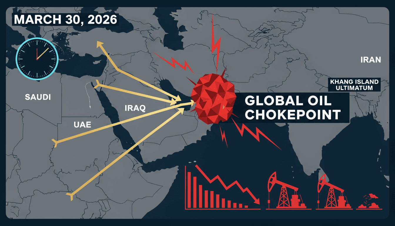 Trump Issues Ultimatum to Iran Over Kharg Island Oil Hub Amid Ongoing Conflict