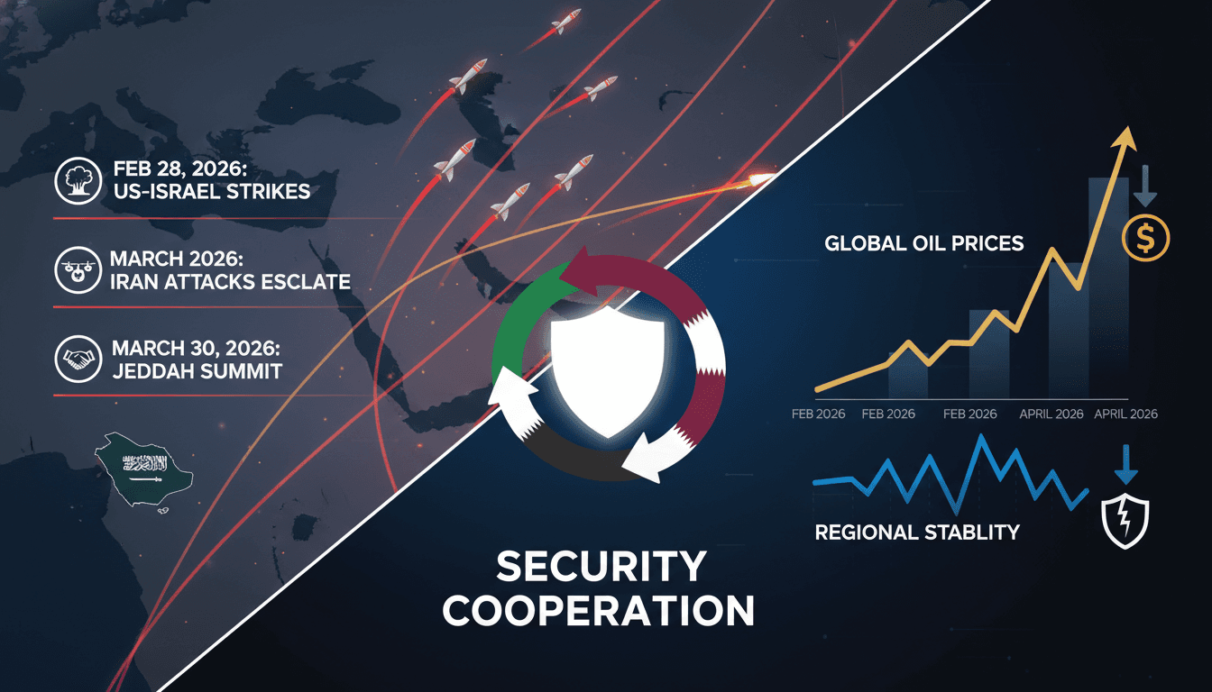 Saudi Arabia, Jordan, and Qatar Strengthen Security Cooperation at Jeddah Summit Amid Ongoing Iran War