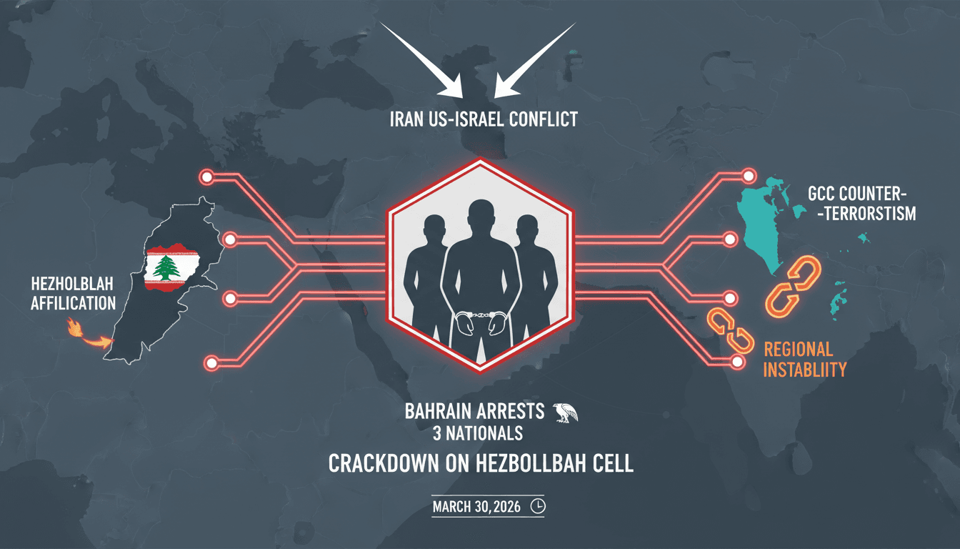 Bahrain Arrests Three Nationals Linked to Hezbollah in Counter-Terrorism Operation