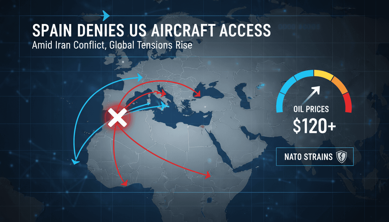 Spain Denies US Military Aircraft Access Amid Iran Conflict