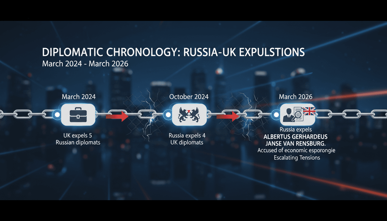 Russia Expels British Diplomat Over Economic Espionage Allegations