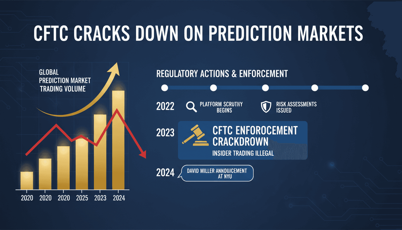 CFTC Enforcement Director Announces Crackdown on Insider Trading in Prediction Markets