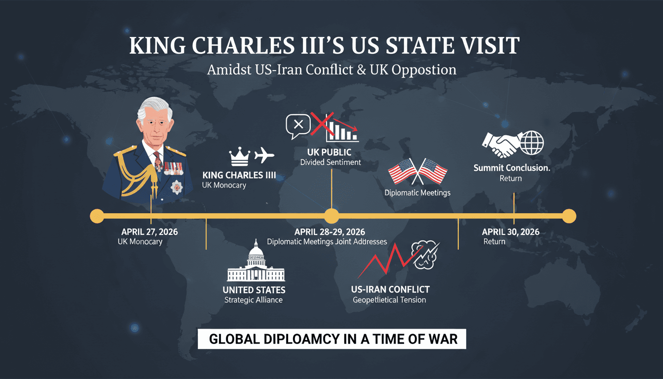 King Charles III to Proceed with State Visit to the US Amid Domestic Opposition and US-Iran War