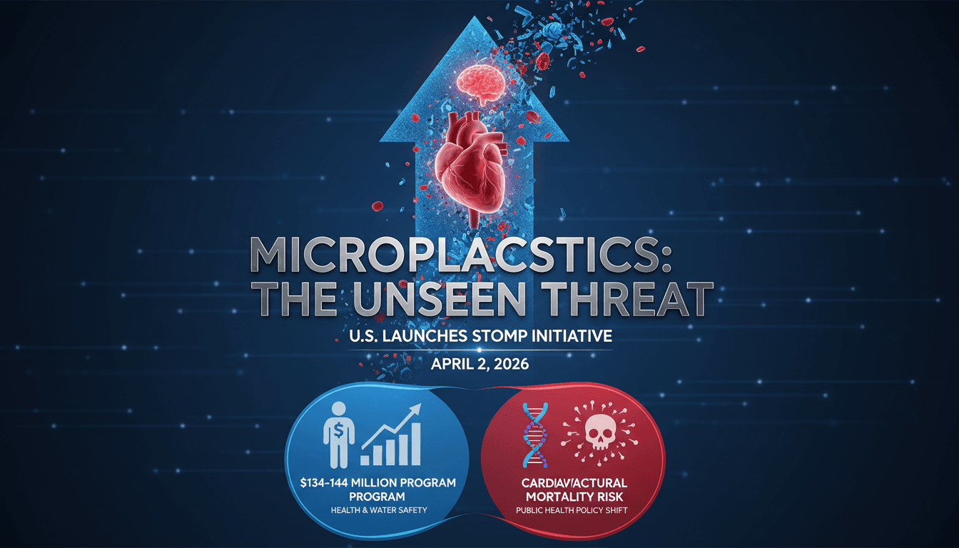 United States Launches STOMP Initiative to Address Microplastics in Health and Water Safety