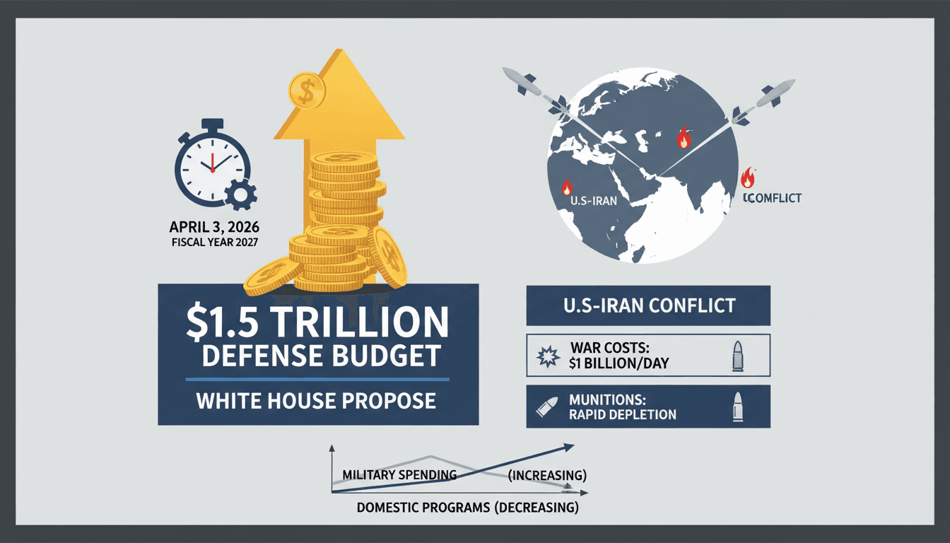 White House Proposes $1.5 Trillion Defense Budget Amid U.S.-Iran Conflict