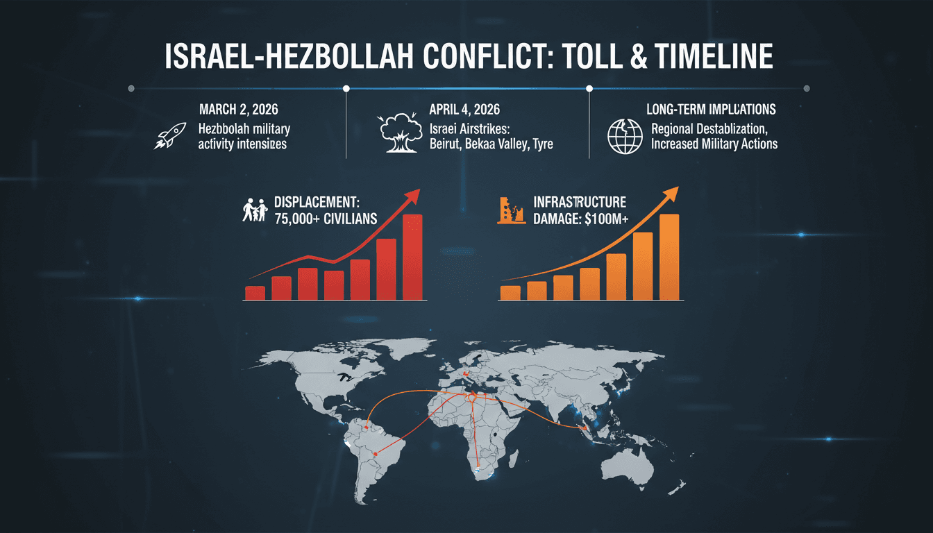 Israeli Airstrikes Target Hezbollah Infrastructure in Lebanon Amid Ongoing Conflict