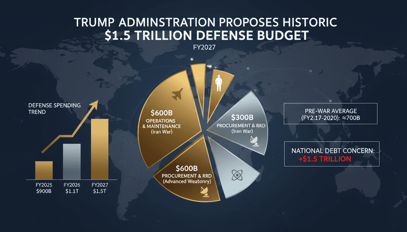 Trump Administration Proposes Historic $1.5 Trillion Defense Budget for FY2027
