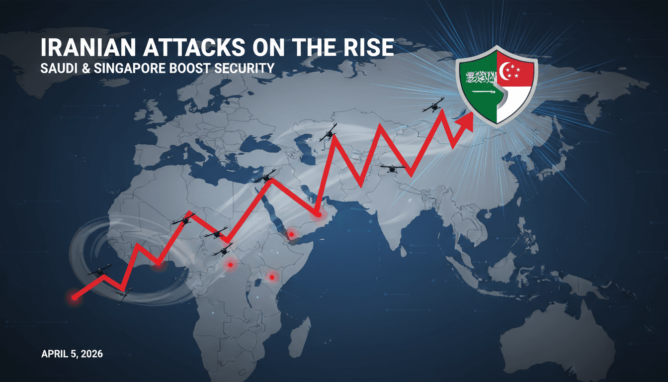 Saudi and Singapore Ministers Discuss Security Amid Iranian Attacks