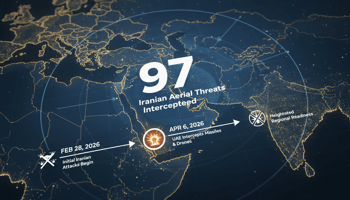 UAE Air Defenses Intercept Iranian Missiles and Drones Amid Ongoing Conflict