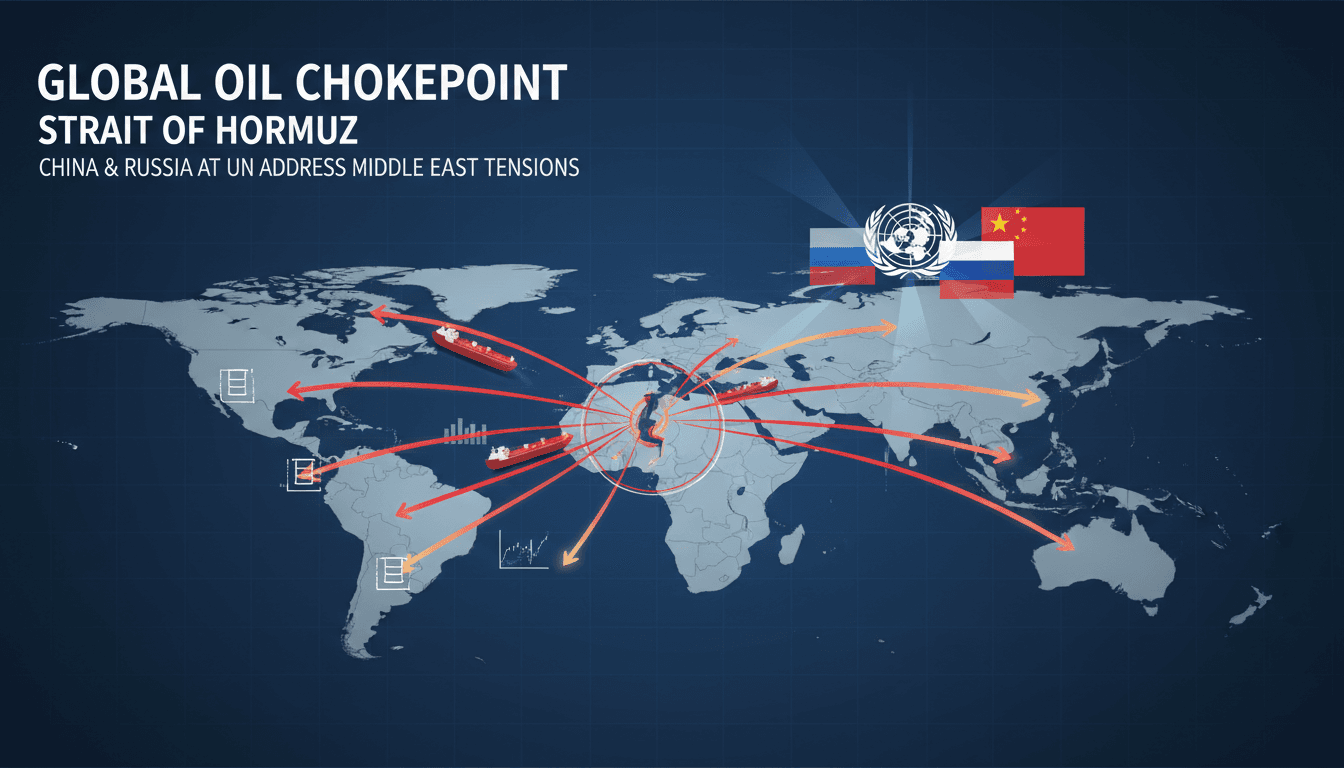 China and Russia Collaborate at UN to Address Middle East Tensions Amid Strait of Hormuz Crisis