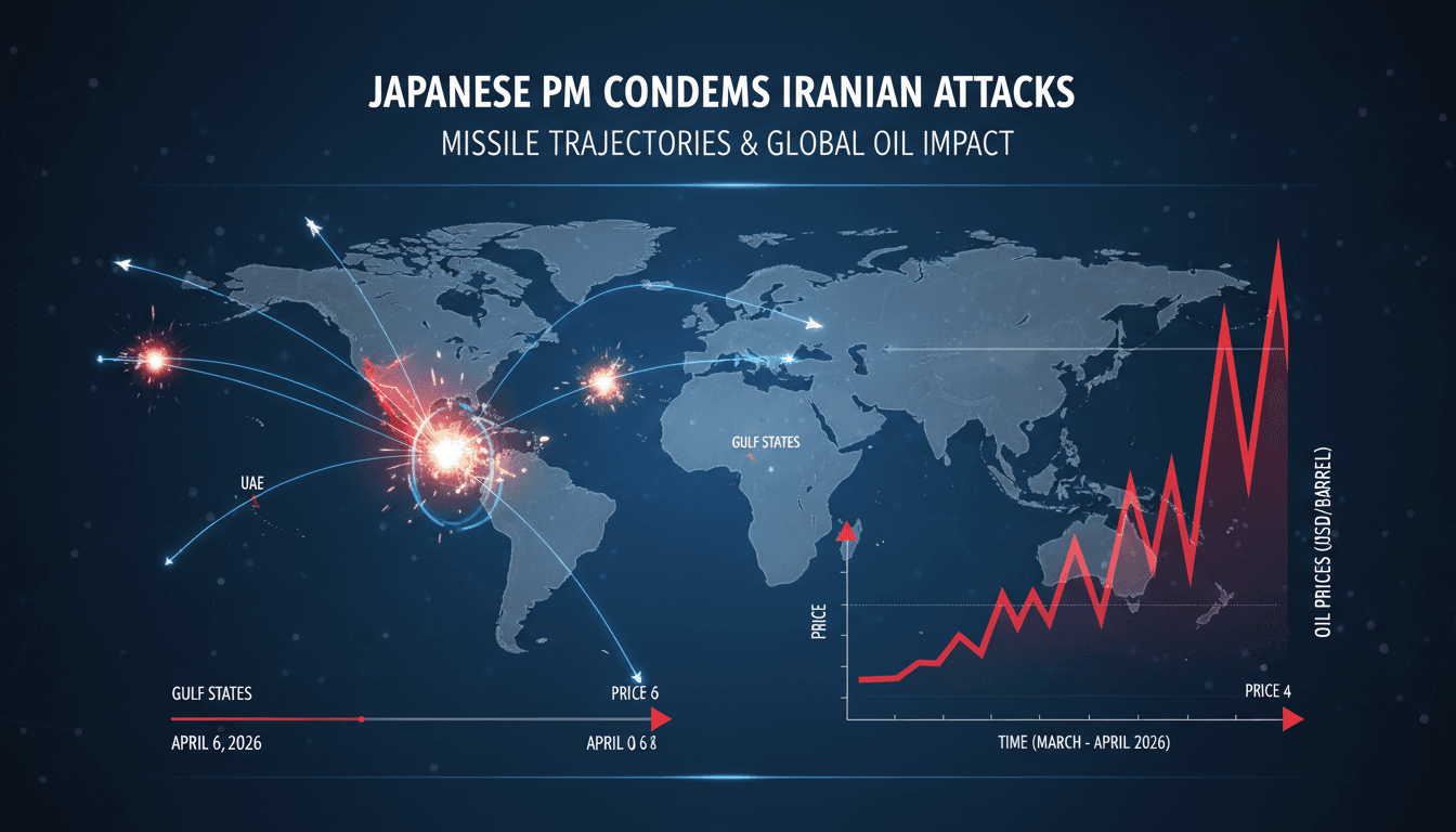 Japanese Prime Minister condemns Iranian missile attacks during call with UAE President