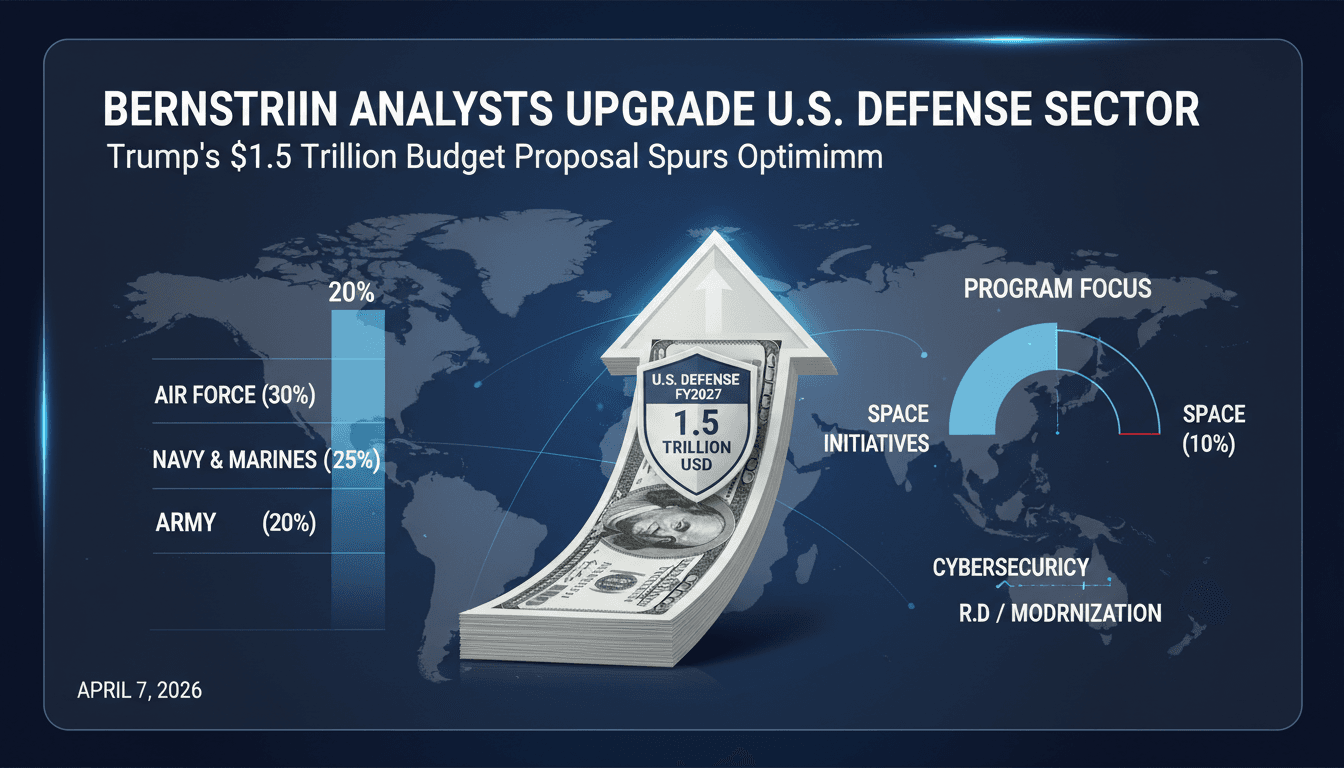 Bernstein Analysts Upgrade U.S. Defense Sector Outlook Following Trump's $1.5 Trillion Budget Proposal