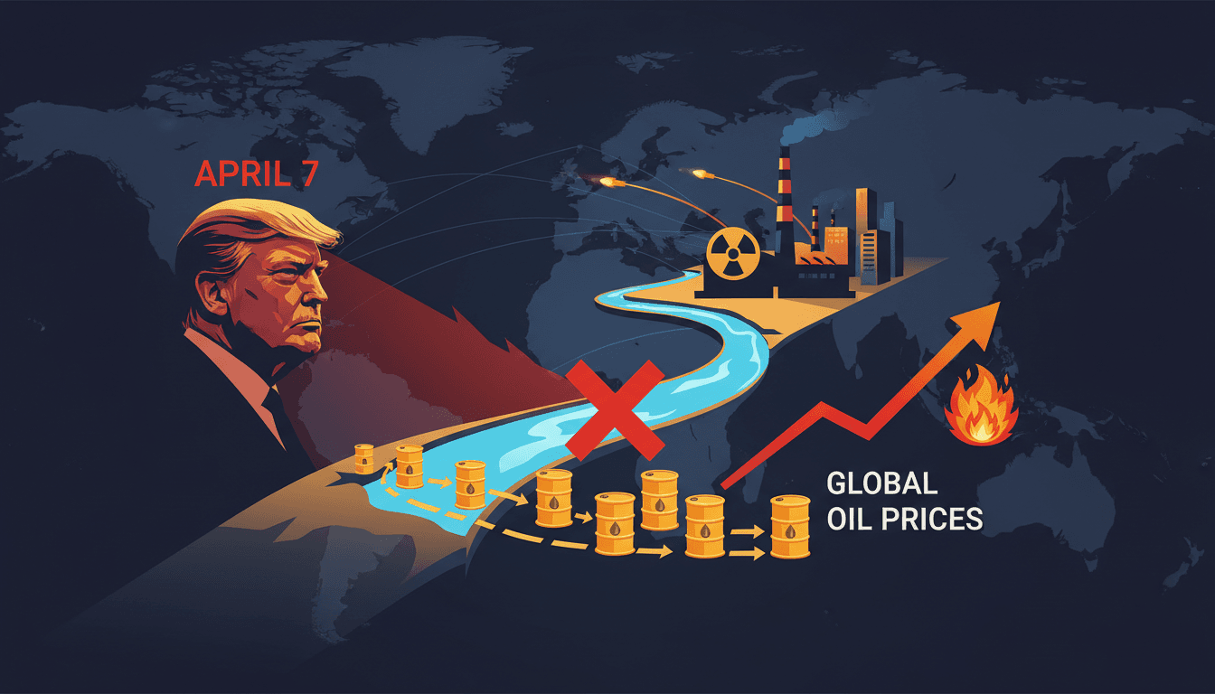 Trump Issues Ultimatum to Iran Over Strait of Hormuz and Nuclear Program