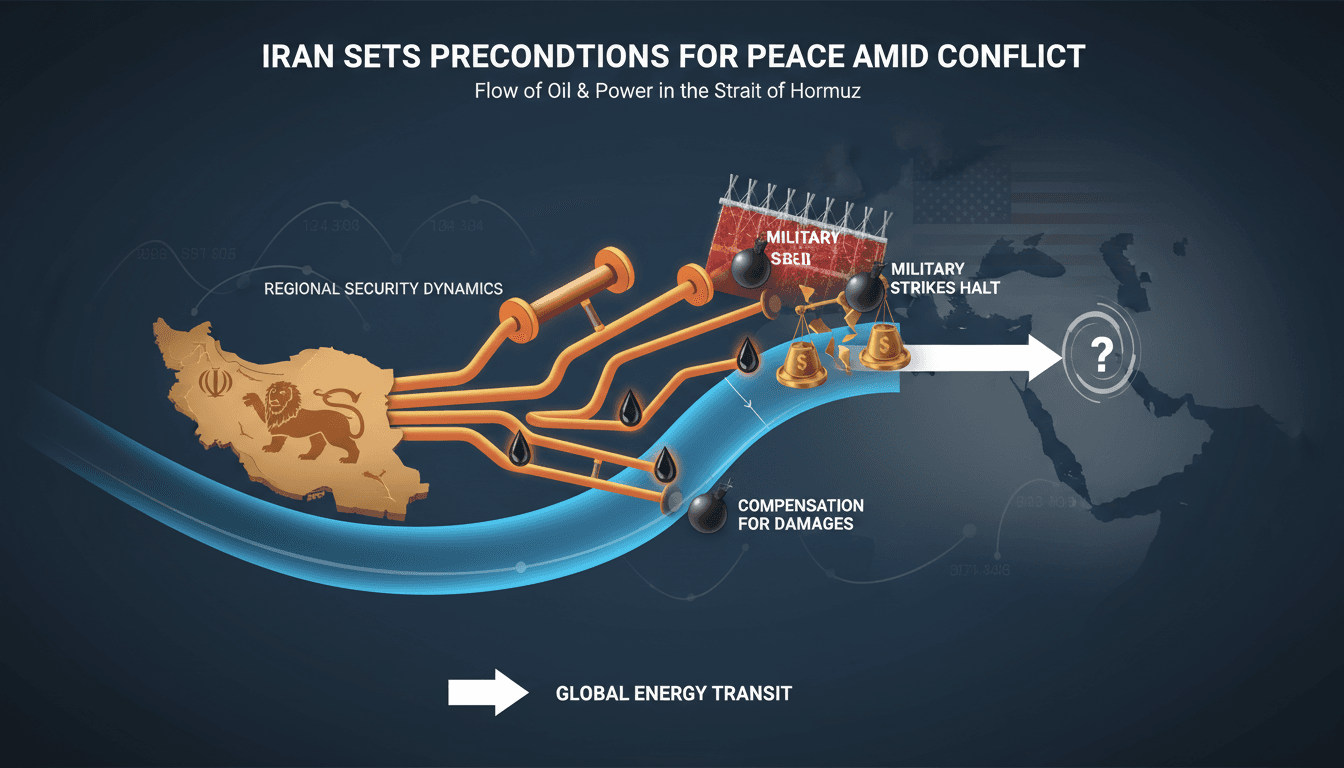 Iran Sets Preconditions for Permanent Peace Talks with US Amid Ongoing Military Conflict