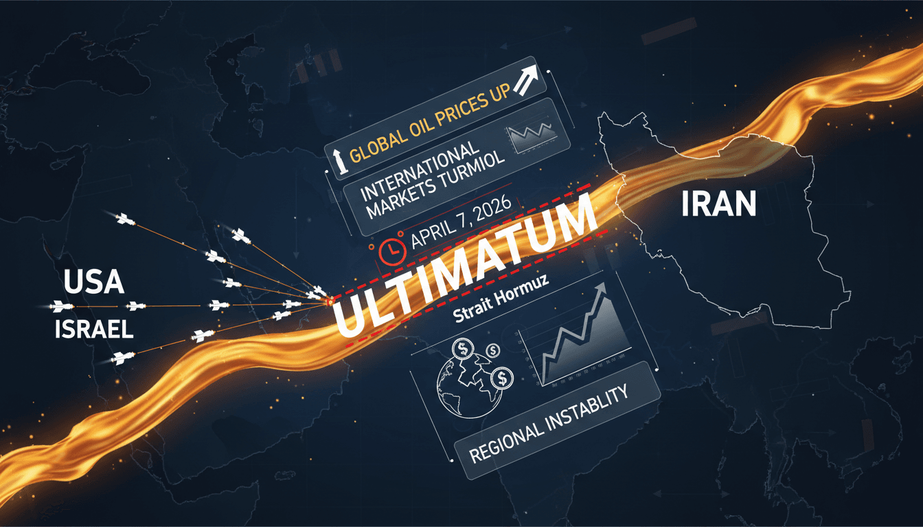 Trump Issues Ultimatum to Iran Over Strait of Hormuz Amid Ongoing Conflict