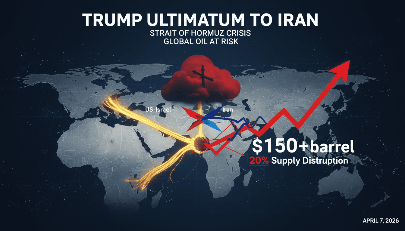 Trump Issues Ultimatum to Iran Over Strait of Hormuz Amid Ongoing Conflict