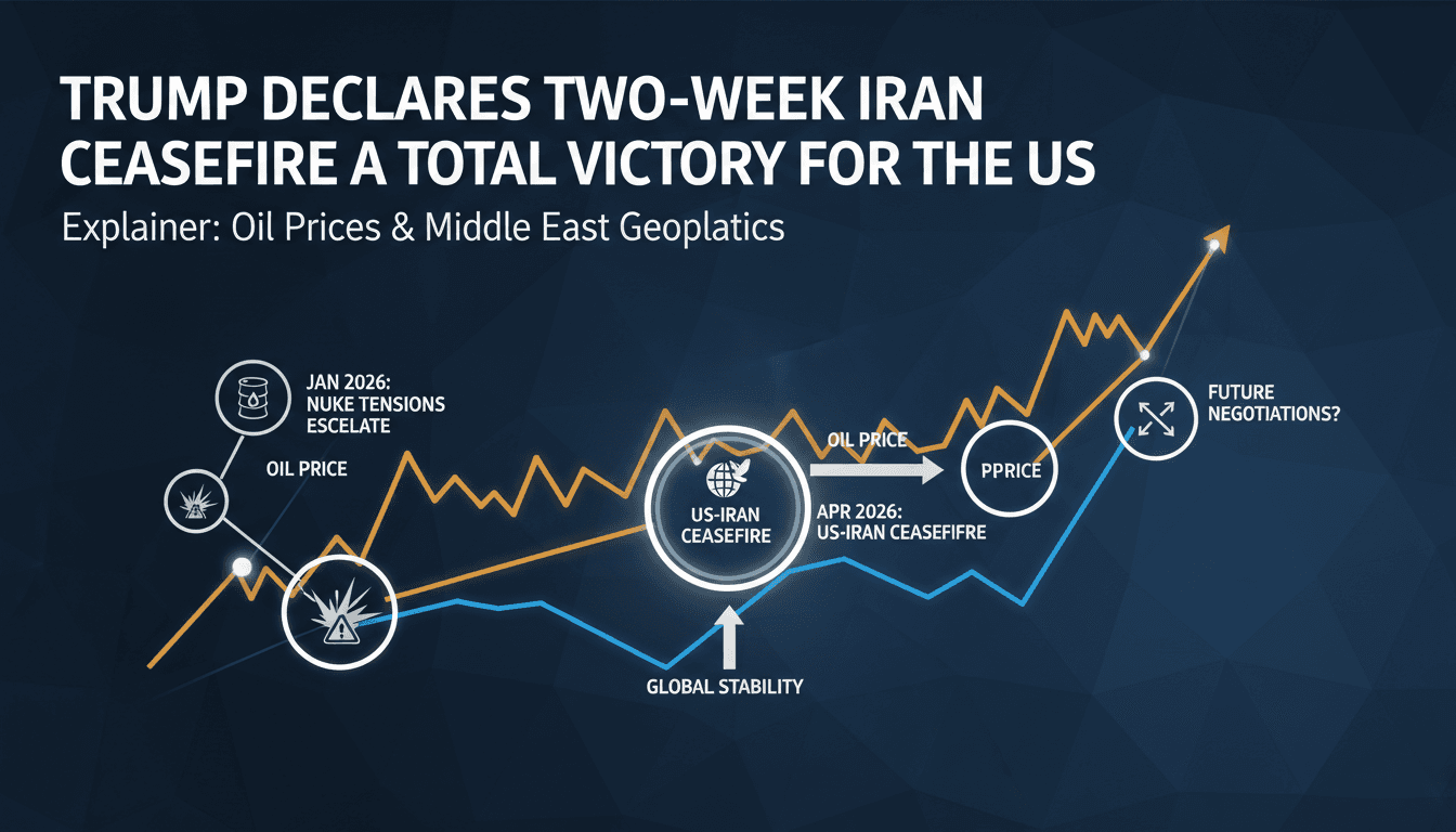 Trump Declares Two-Week Iran Ceasefire a Total Victory for the US
