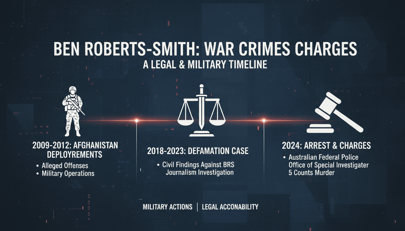Ben Roberts-Smith Charged with War Crimes in Australia