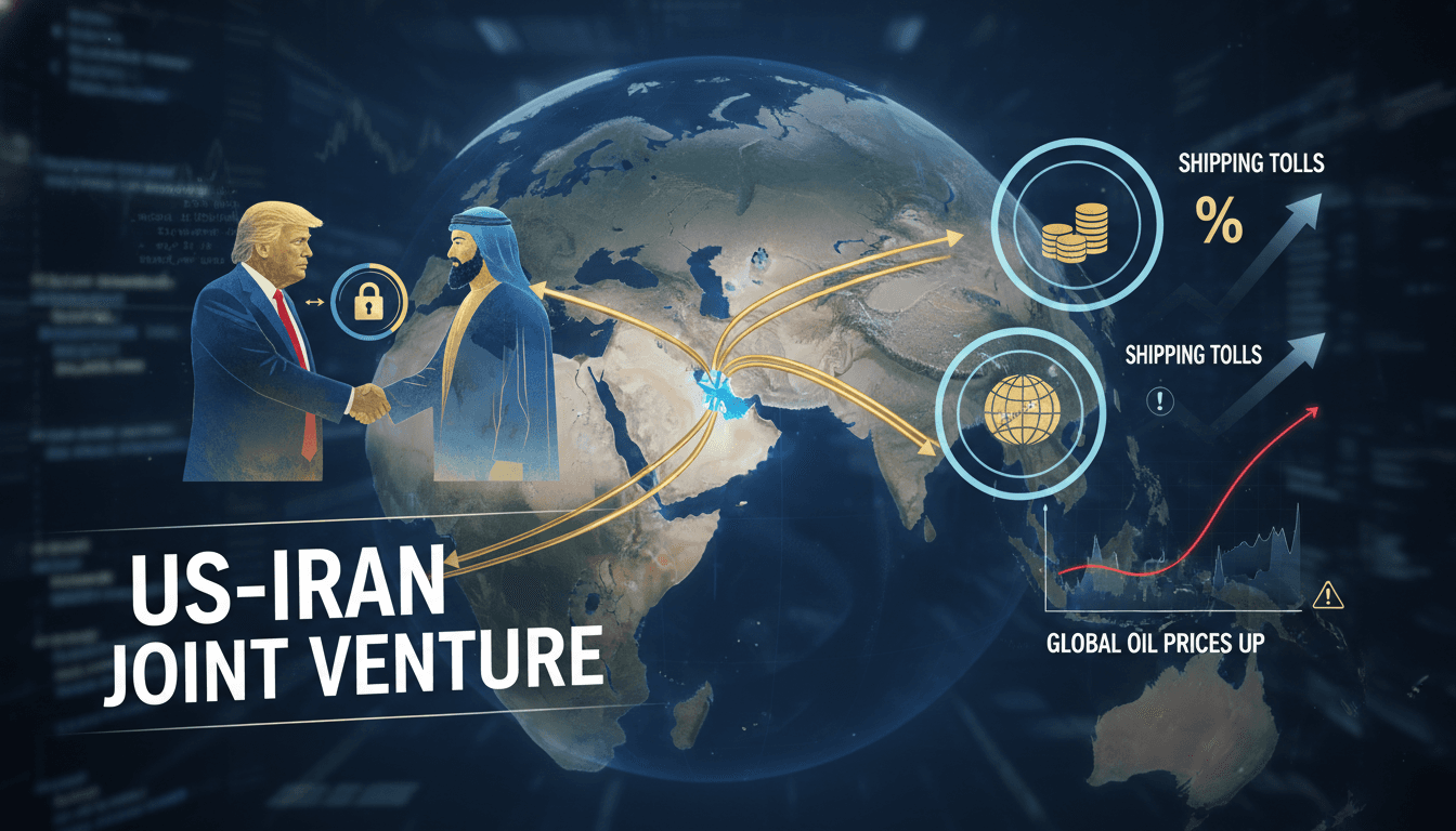 Trump Proposes U.S.-Iran Joint Venture for Strait of Hormuz Shipping Tolls