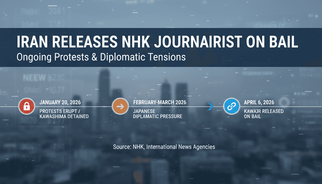 Iran Releases NHK Journalist on Bail Amid Ongoing Protests and Diplomatic Tensions