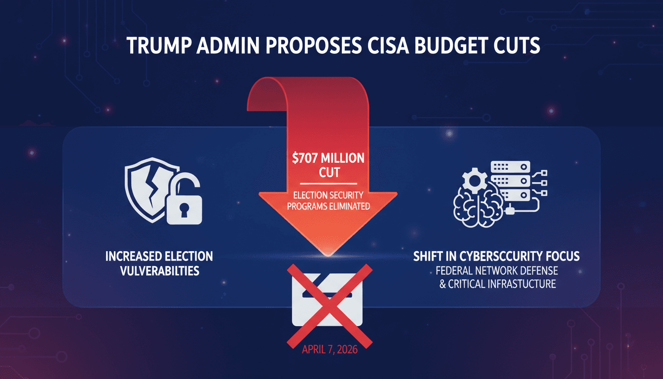 Trump Administration Proposes Significant Cuts to CISA Budget Eliminating Election Security Programs
