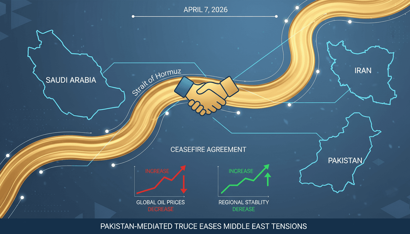 Saudi Arabia Supports Pakistan-Mediated Ceasefire Between US and Iran