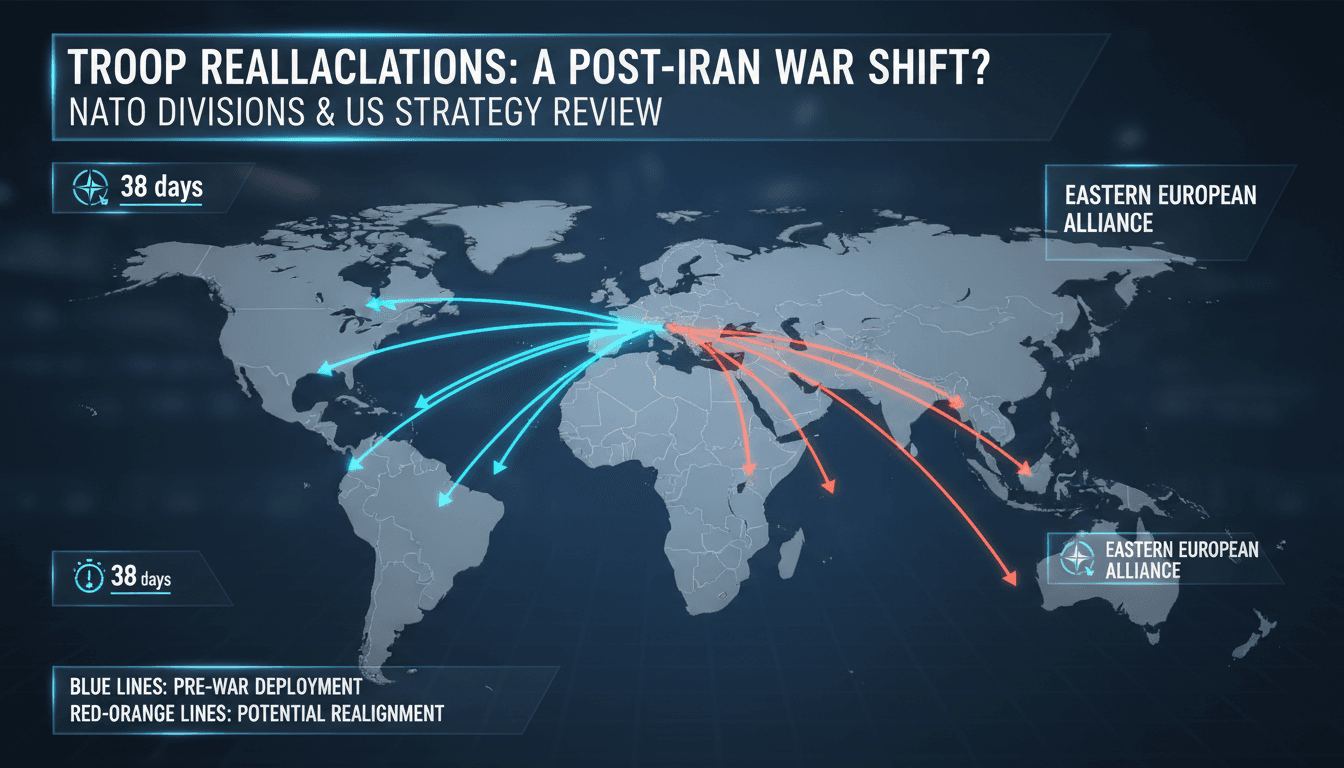 Trump Administration Considers Troop Reallocations to Penalize NATO Members Post-Iran War
