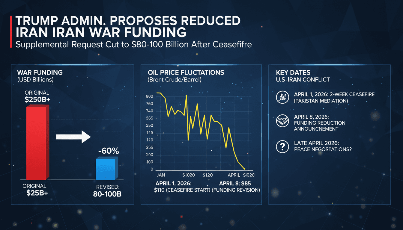 Trump Administration Proposes Significant Reduction in Iran War Funding Request