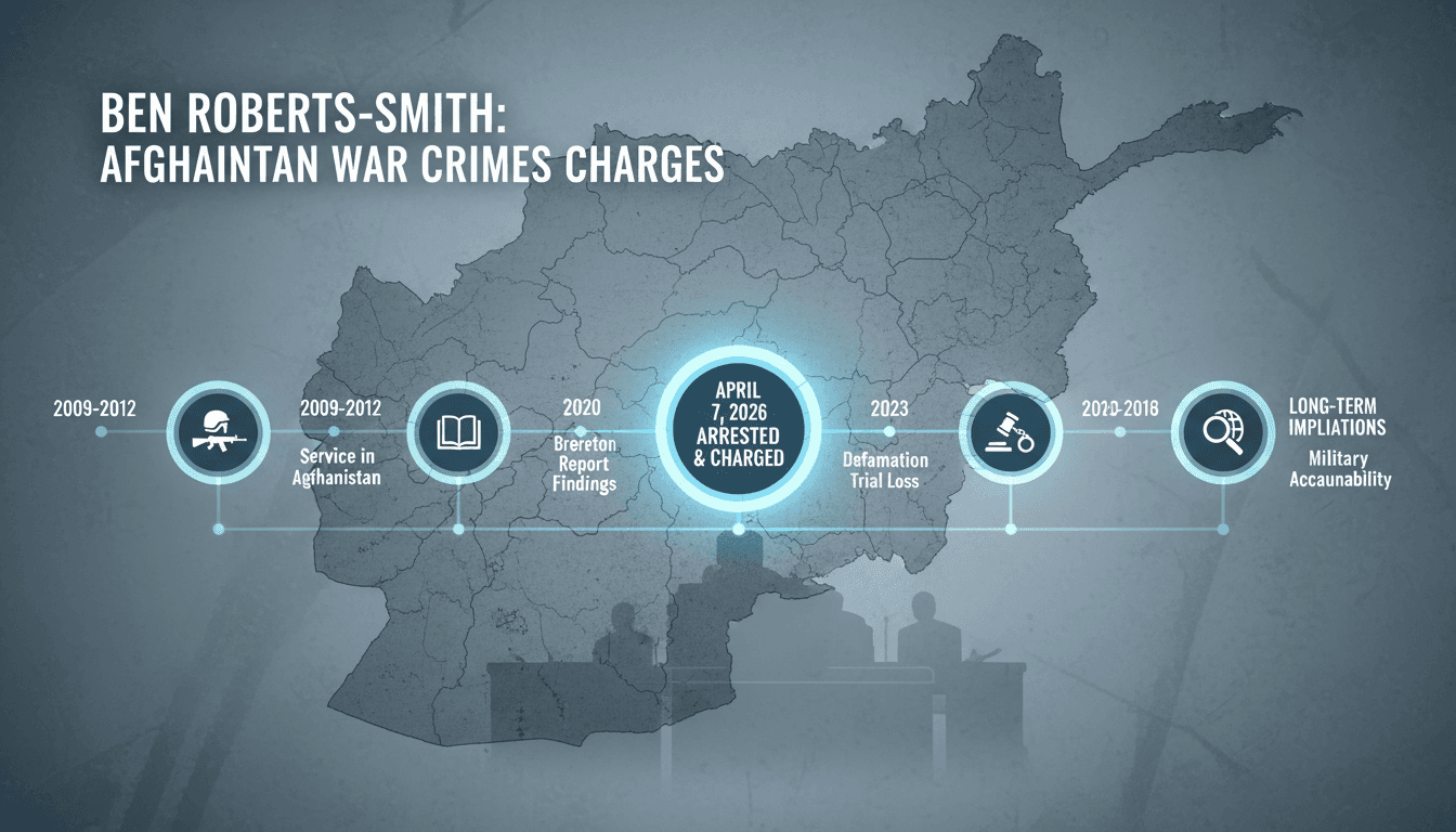 Ben Roberts-Smith Charged with War Crimes in Afghanistan