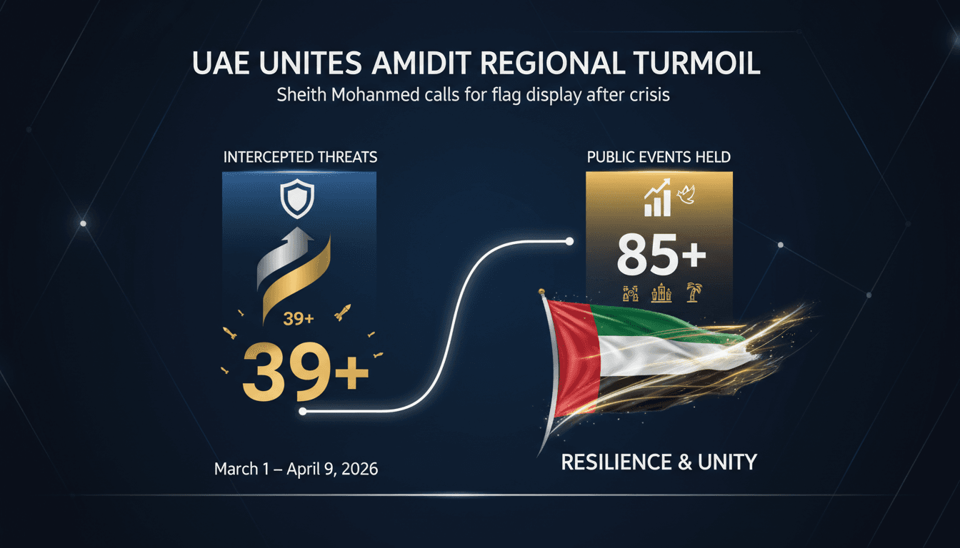 Sheikh Mohammed bin Rashid Al Maktoum Calls for UAE Flag Hoisting to Promote National Unity After Regional Crisis
