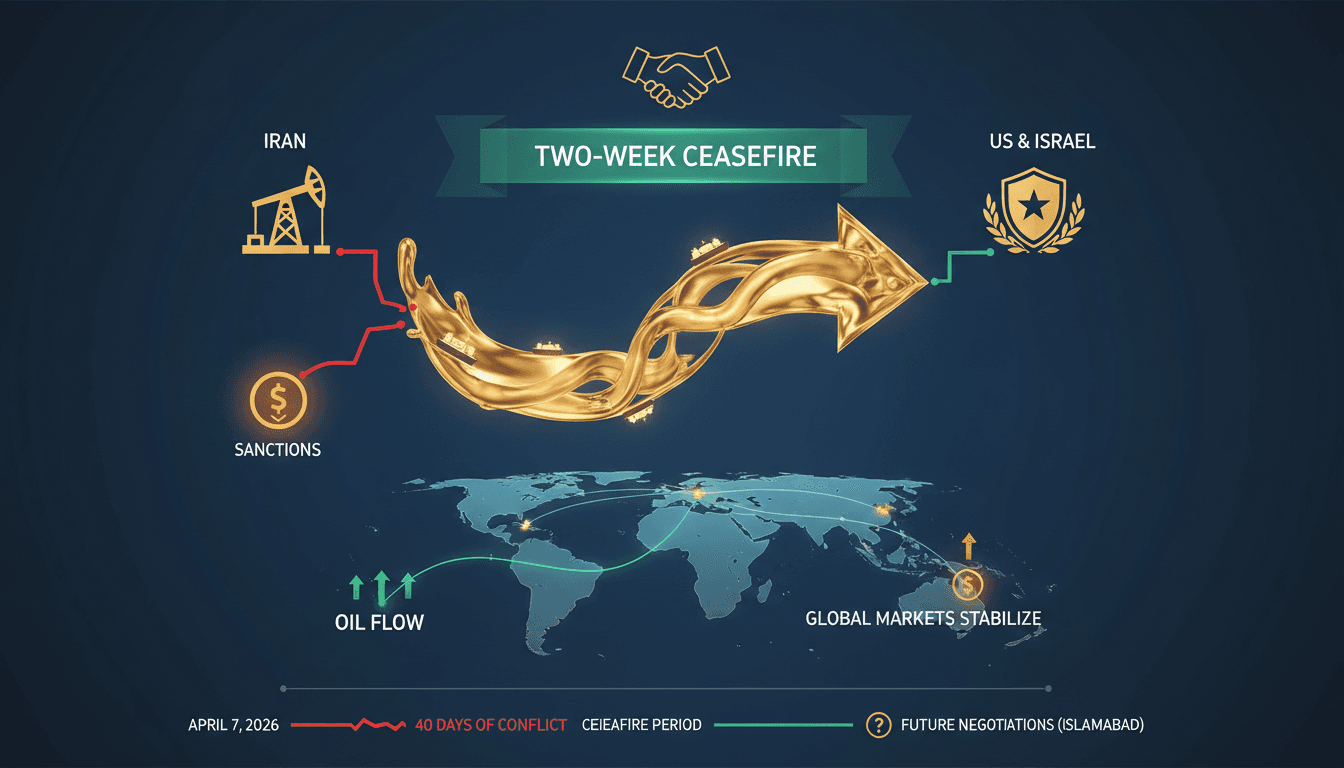 US, Israel, and Iran Agree to Two-Week Ceasefire Amid Ongoing Conflict