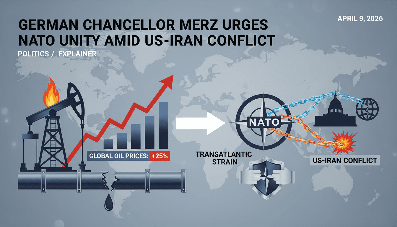 German Chancellor Merz Urges NATO Unity Amid US-Iran Conflict