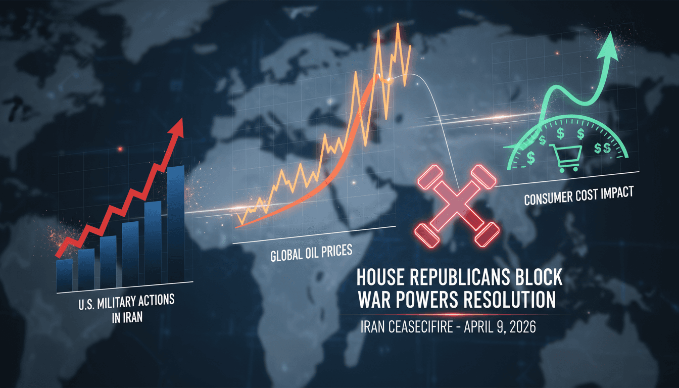 House Republicans Block Democratic War Powers Resolution on Iran