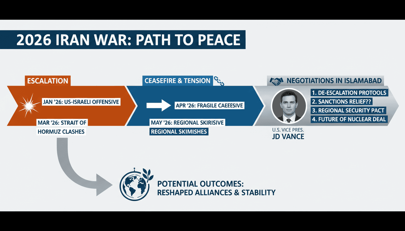 U.S. Vice President JD Vance Leads Delegation to Pakistan for Iran War Negotiations