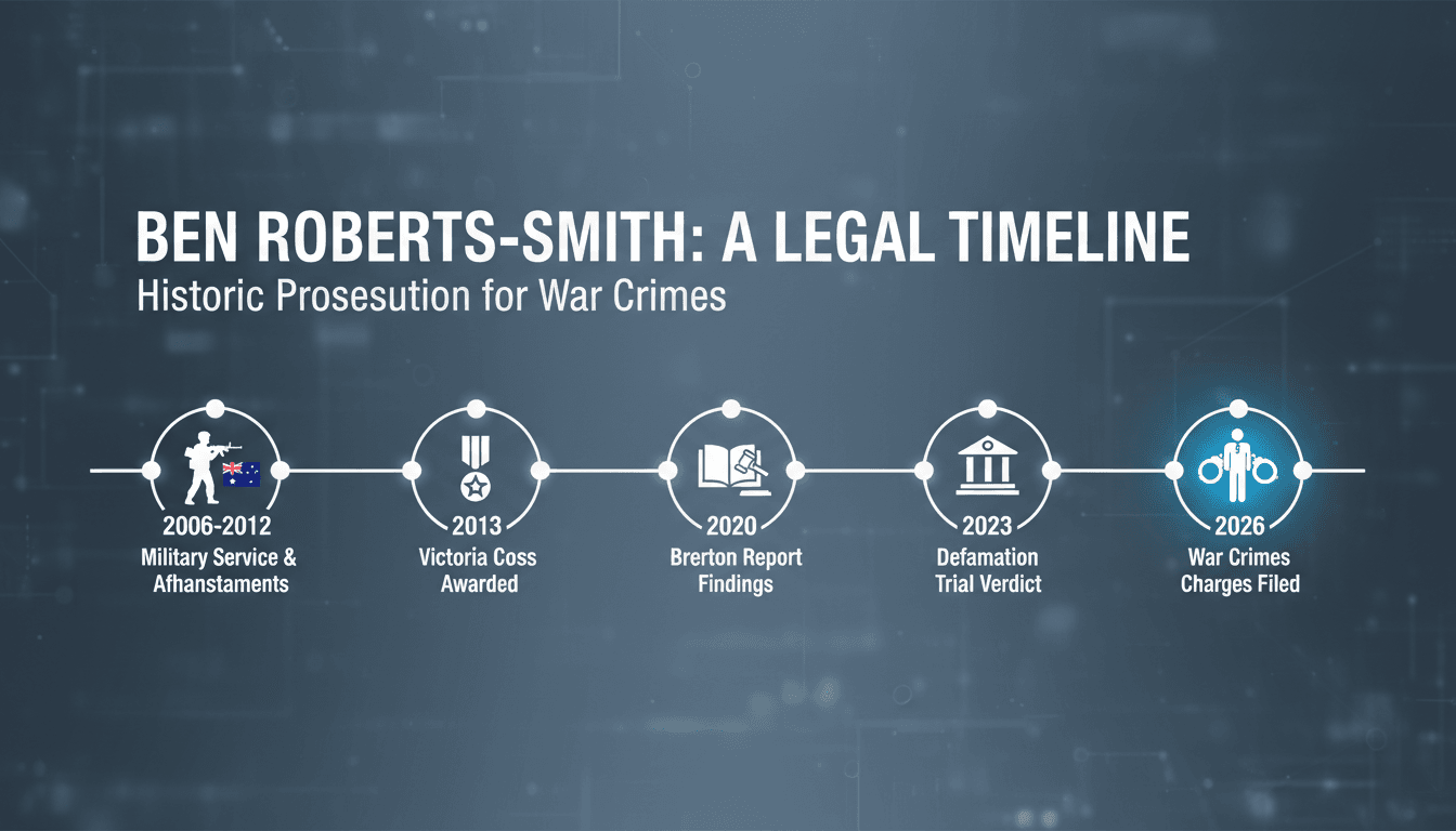 Ben Roberts-Smith Charged with War Crimes in Historic Prosecution