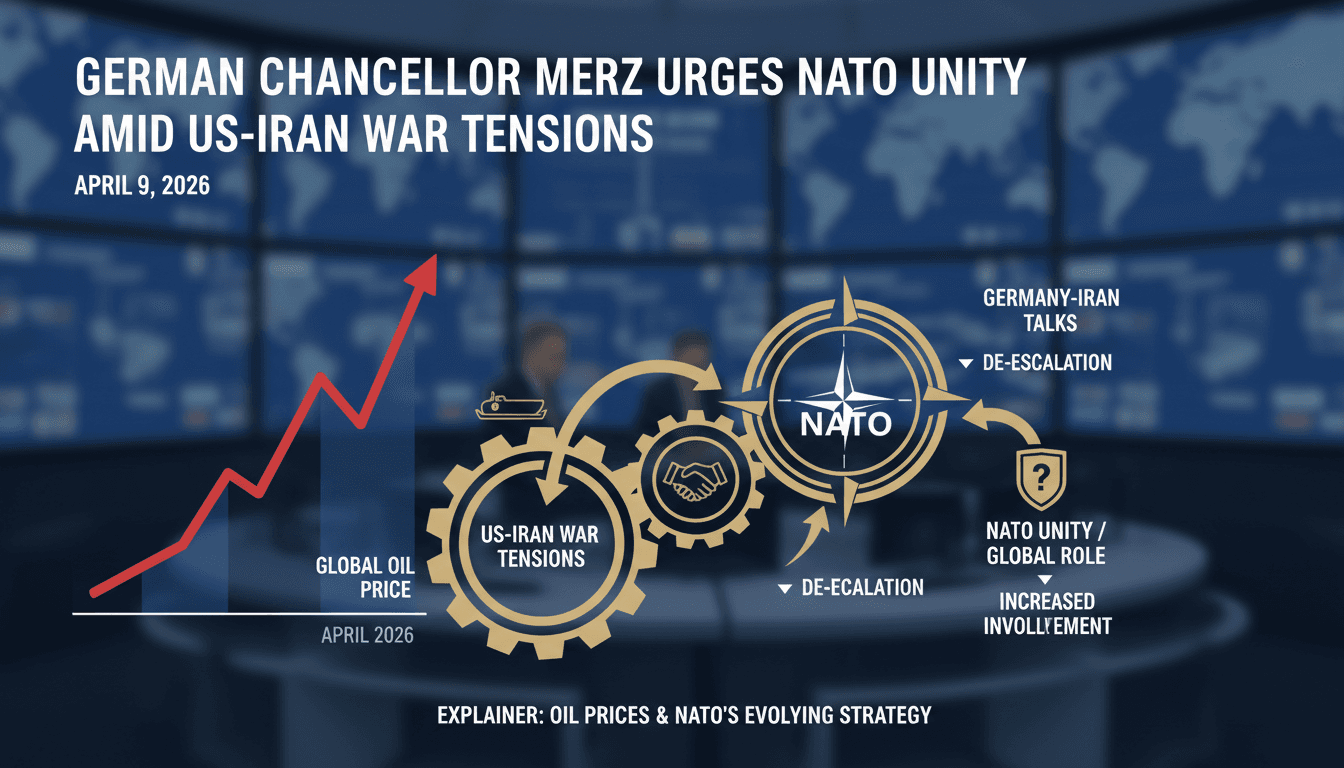 German Chancellor Merz Urges NATO Unity Amid US-Iran War Tensions