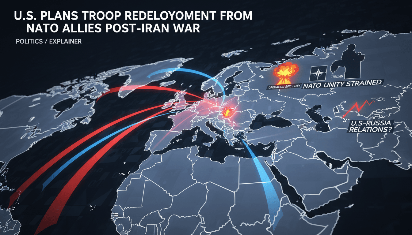 U.S. Plans Troop Redeployment from NATO Allies Post-Iran War