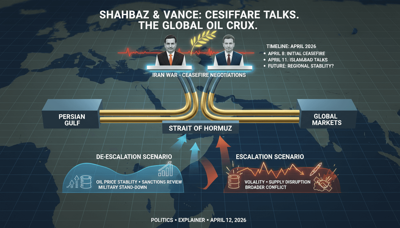 Shehbaz Sharif and JD Vance Engage in Ceasefire Negotiations Amid Ongoing Iran War