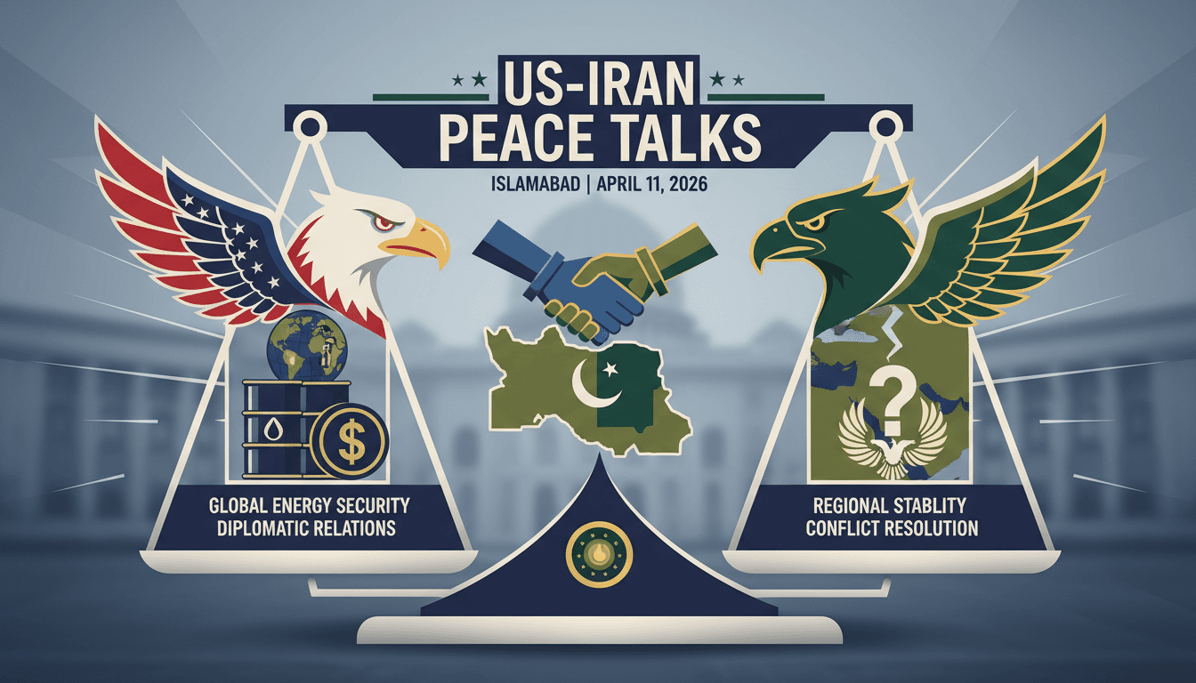 US-Iran peace negotiations commence in Islamabad amid ongoing conflict