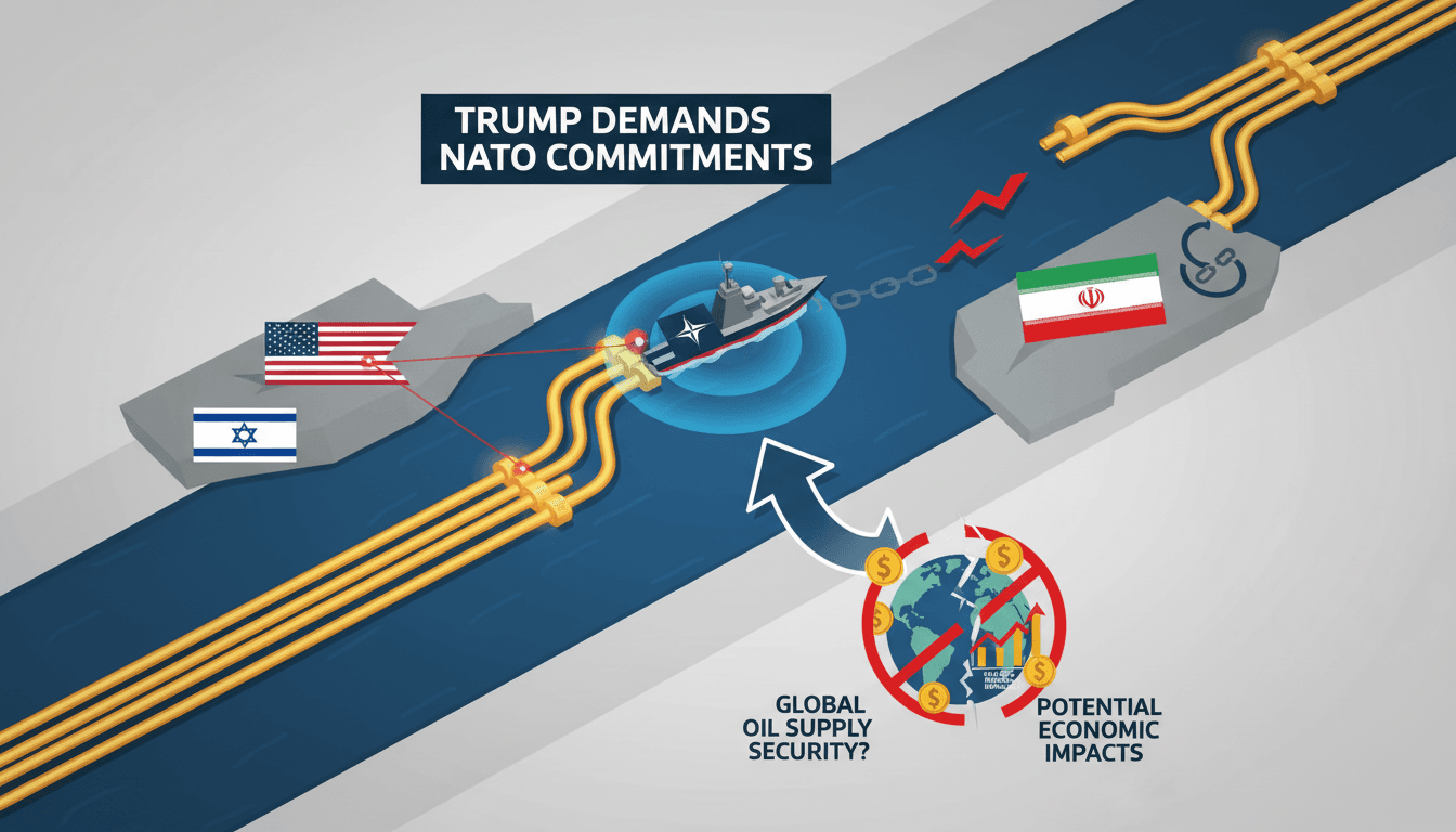 Trump Demands NATO Commitments for Strait of Hormuz Security