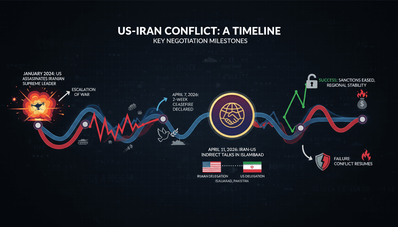 Iranian Delegation Engages in Indirect Negotiations with US in Islamabad