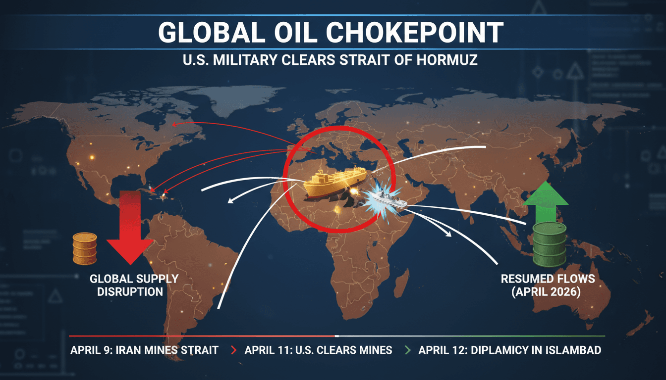 U.S. Military Operations Begin to Clear Strait of Hormuz Amid Ongoing Conflict
