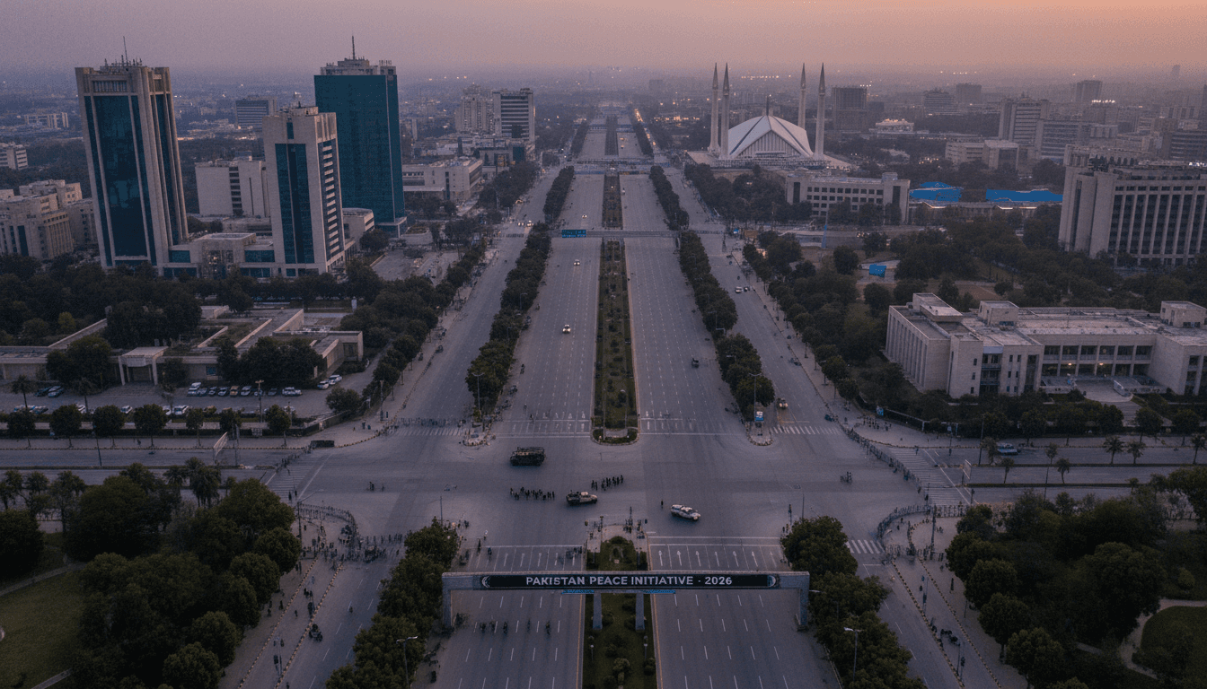 Islamabad Enters Security Lockdown for US-Iran Peace Talks Amid Ongoing Conflict