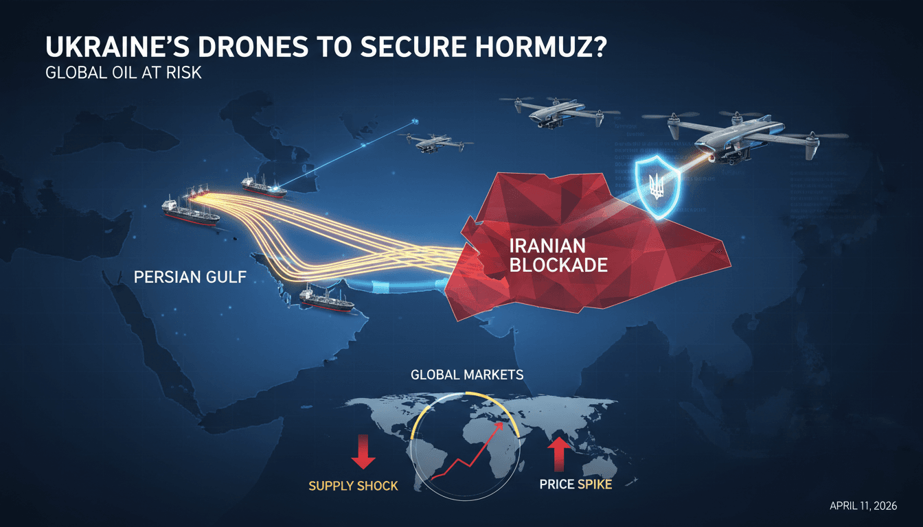 UK Proposes Ukrainian Drone Technology for Strait of Hormuz Security Amid Iranian Blockade