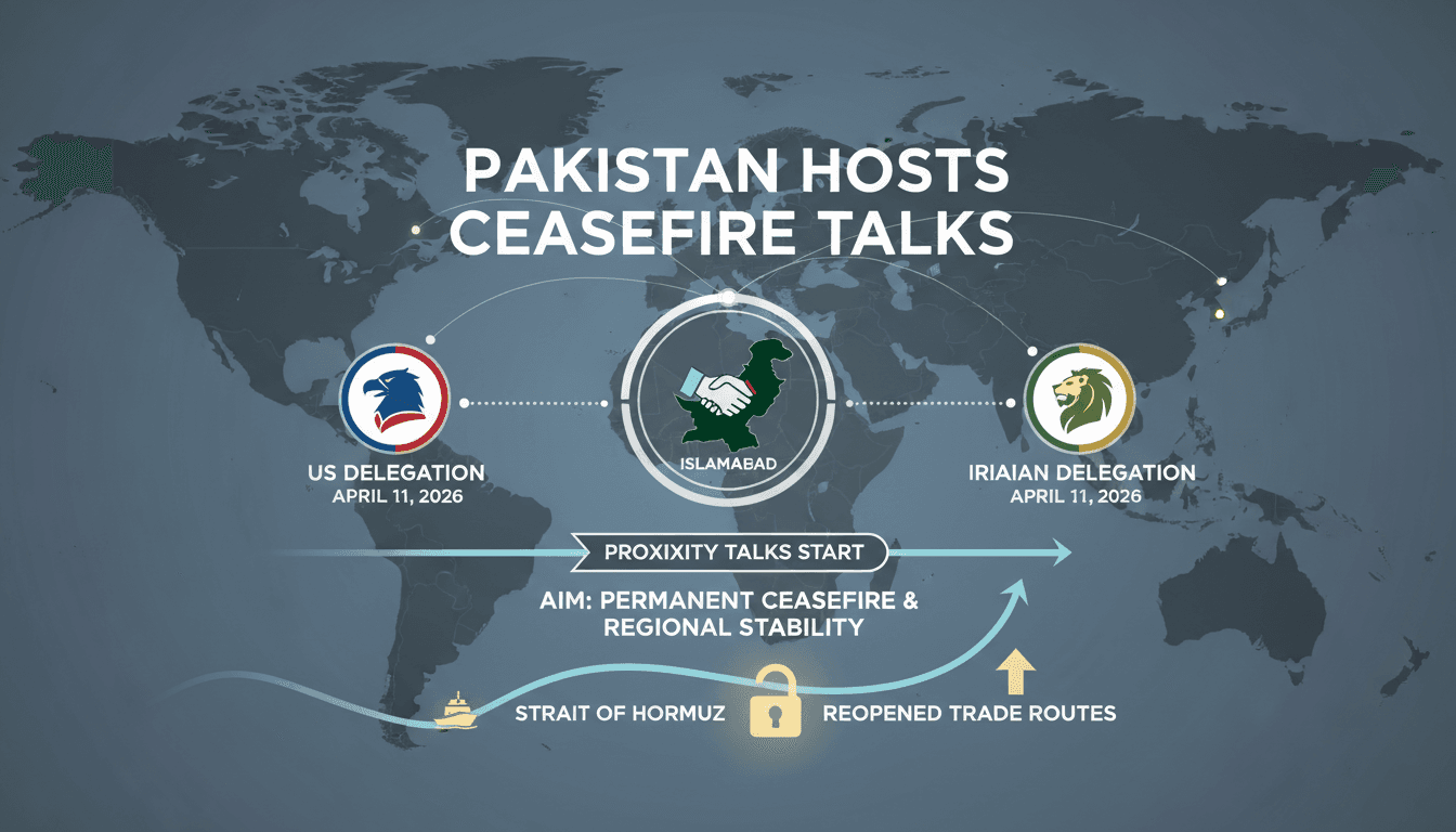 Pakistan Hosts US-Iran Talks Aimed at Permanent Ceasefire Amid Ongoing Middle East Conflict