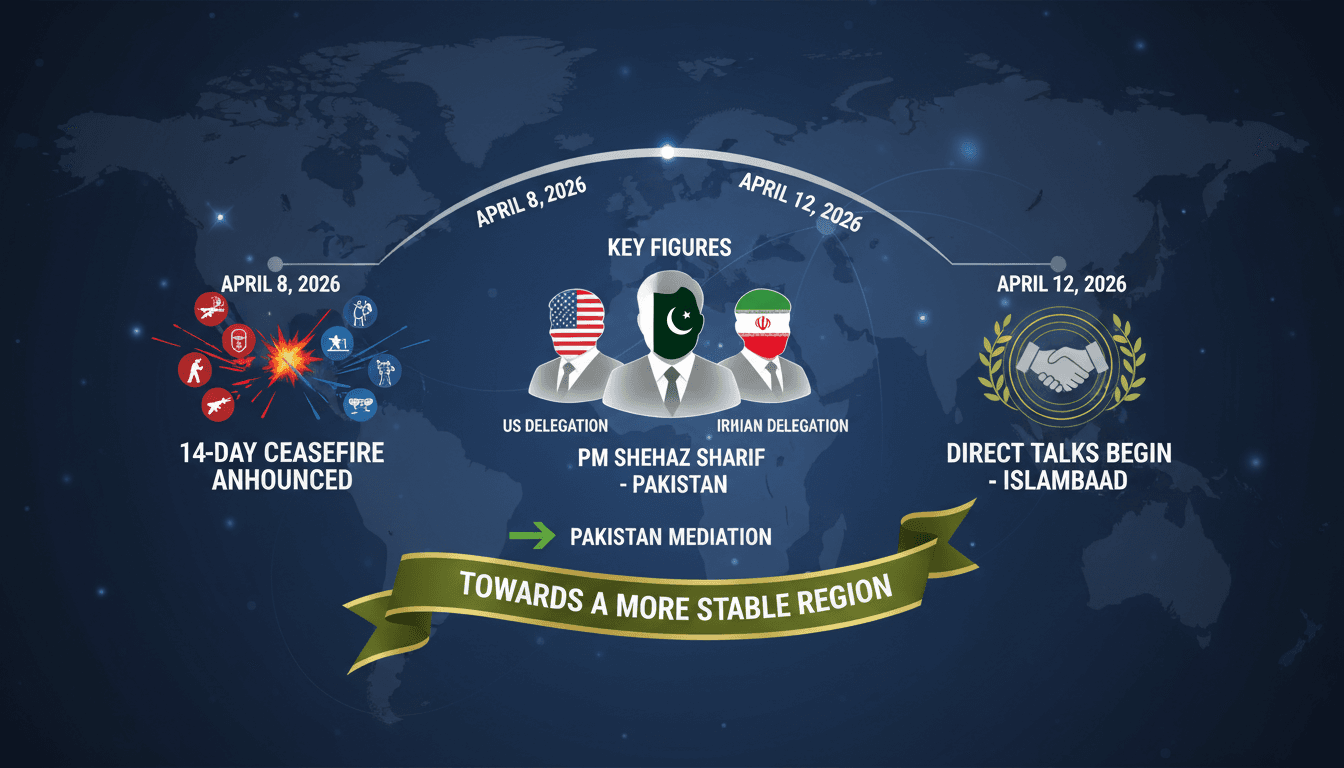 Pakistan Enhances Support for US-Iran Peace Talks Following Ceasefire Agreement