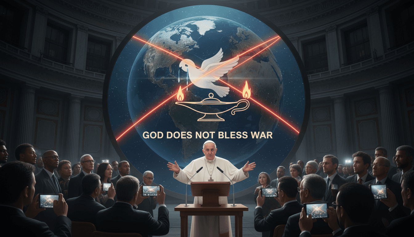 Pope Leo XIV Condemns US-Israel War on Iran as Unjustified Violence