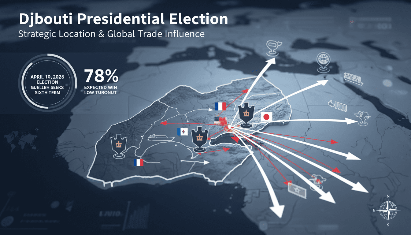 Djibouti Presidential Election Underway with Guelleh Seeking Sixth Term