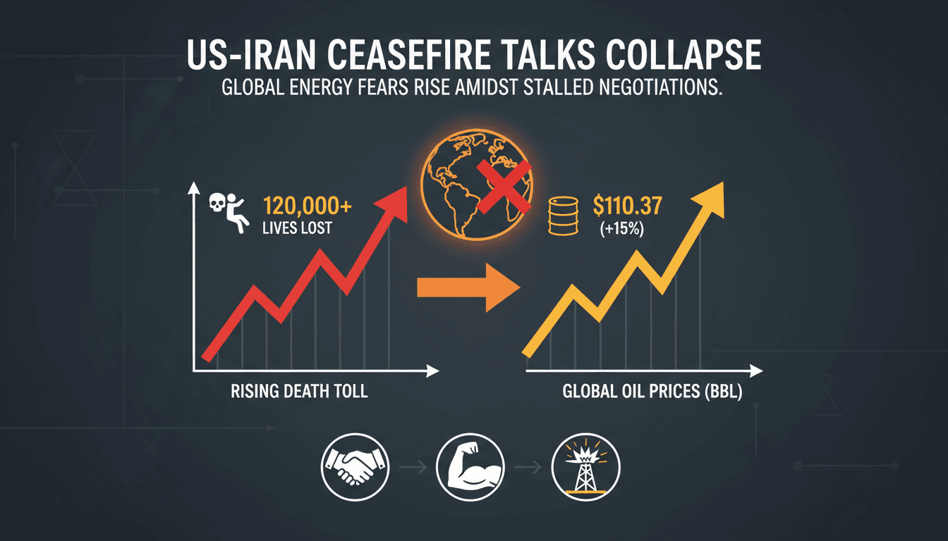 US-Iran ceasefire negotiations in Islamabad conclude without agreement