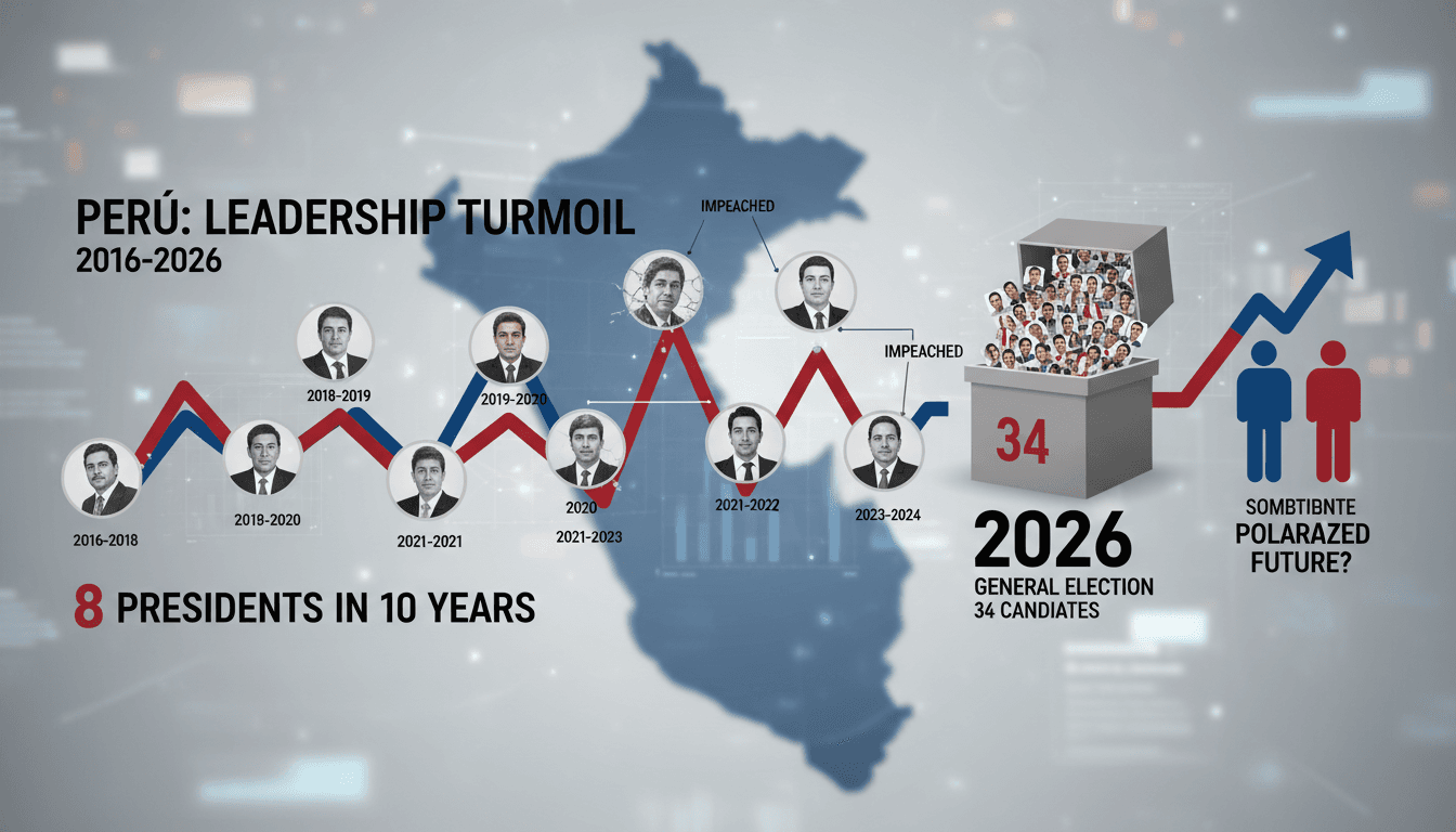 Peru holds first round of 2026 general election amid political turmoil